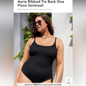 Aerie Ribbed Swimsuit